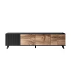 RANDOM RTV-3 TV STAND 200 CM, WOTAN OAK / BLACK order